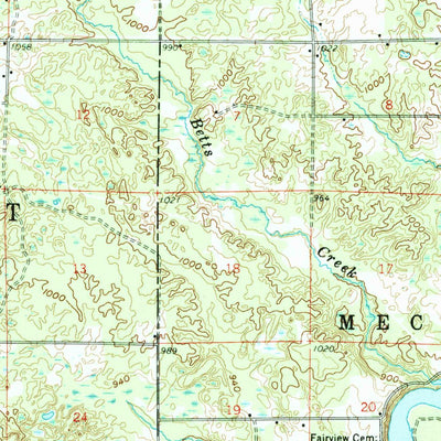 United States Geological Survey Woodville, MI (1958, 62500-Scale) digital map