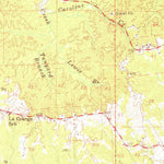 United States Geological Survey Woodville, MS (1958, 62500-Scale) digital map