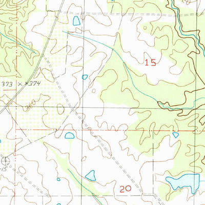 United States Geological Survey Woodville, MS (1988, 24000-Scale) digital map