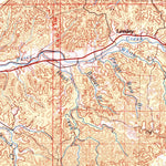 United States Geological Survey Woodville, MS-LA (1991, 100000-Scale) digital map