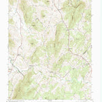 United States Geological Survey Woodville, VA (1971, 24000-Scale) digital map