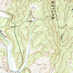 United States Geological Survey Woodville, VA (1971, 24000-Scale) digital map