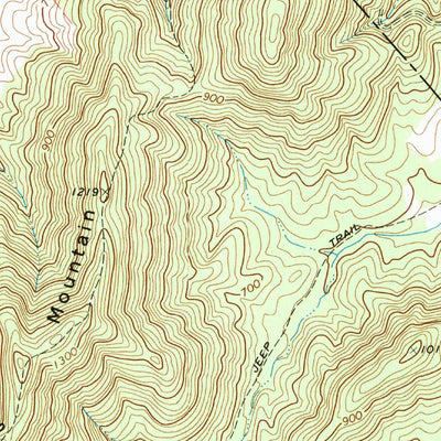 United States Geological Survey Woodville, VA (1971, 24000-Scale) digital map