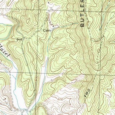 United States Geological Survey Woodville, VA (1994, 24000-Scale) digital map