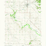 United States Geological Survey Woodward, IA (1965, 24000-Scale) digital map
