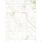 United States Geological Survey Woodward, IA (2022, 24000-Scale) digital map