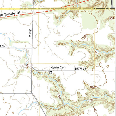 United States Geological Survey Woodward, IA (2022, 24000-Scale) digital map