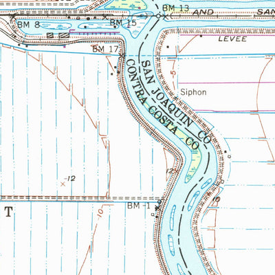 United States Geological Survey Woodward Island, CA (1952, 24000-Scale) digital map