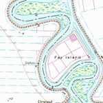 United States Geological Survey Woodward Island, CA (1952, 24000-Scale) digital map