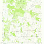 United States Geological Survey Woodward NE, TX (1974, 24000-Scale) digital map
