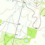 United States Geological Survey Woodward NE, TX (1974, 24000-Scale) digital map