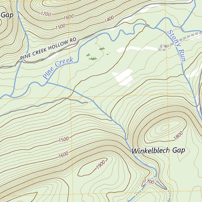 United States Geological Survey Woodward, PA (2023, 24000-Scale) digital map