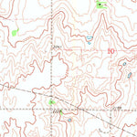 United States Geological Survey Woodward SW, OK (1969, 24000-Scale) digital map