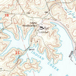 United States Geological Survey Woodworth East, LA (2003, 24000-Scale) digital map