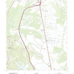 United States Geological Survey Woodworth East, LA (2020, 24000-Scale) digital map