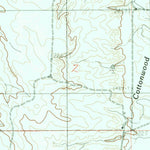 United States Geological Survey Woodworth Hill, MT (1983, 24000-Scale) digital map