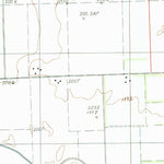 United States Geological Survey Woodworth, IL (1986, 24000-Scale) digital map