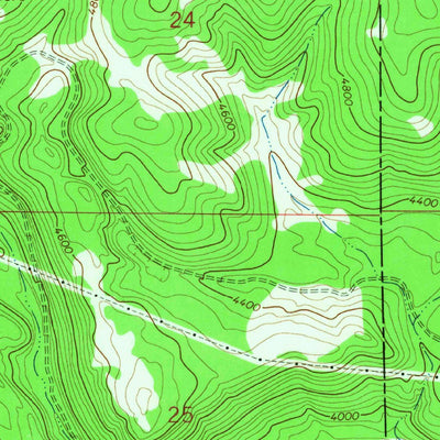 United States Geological Survey Woodworth, MT (1965, 24000-Scale) digital map