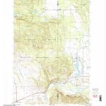 United States Geological Survey Woodworth, MT (1999, 24000-Scale) digital map