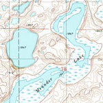 United States Geological Survey Woodworth, ND (1972, 24000-Scale) digital map