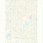 United States Geological Survey Woodworth NW, ND (1972, 24000-Scale) digital map
