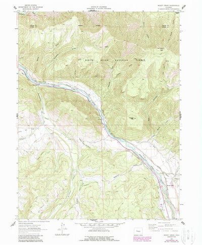 United States Geological Survey Woody Creek, CO (1961, 24000-Scale) digital map