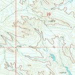 United States Geological Survey Woody Mountain, MT (1969, 24000-Scale) digital map
