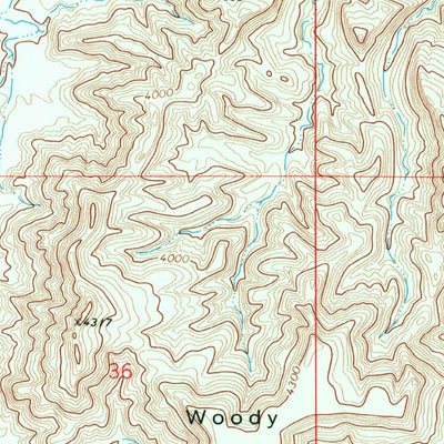 Woody Mountain, MT (1969, 24000-Scale) Preview 3