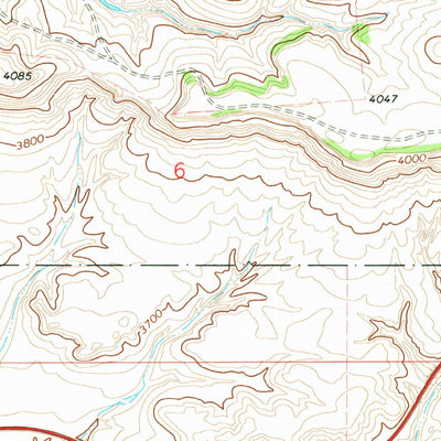 United States Geological Survey Woody Mountain NW, MT (1969, 24000-Scale) digital map