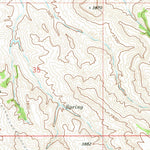 United States Geological Survey Woody Mountain NW, MT (1969, 24000-Scale) digital map