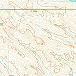 United States Geological Survey Woody Mountain SE, MT (1969, 24000-Scale) digital map