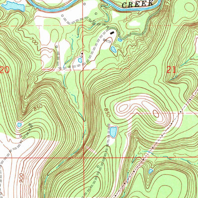 United States Geological Survey Woolaroc, OK (1971, 24000-Scale) digital map