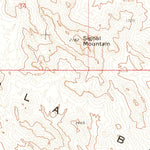 United States Geological Survey Woolsey Peak, AZ (1973, 24000-Scale) digital map