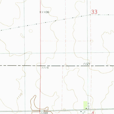 United States Geological Survey Woolstock, IA (1978, 24000-Scale) digital map