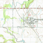 United States Geological Survey Woolstock, IA (1978, 24000-Scale) digital map