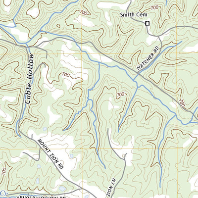 United States Geological Survey Woolworth, TN (2022, 24000-Scale) digital map