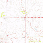 United States Geological Survey Woonsocket NW, SD (1973, 24000-Scale) digital map
