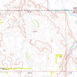 United States Geological Survey Woonsocket NW, SD (1973, 24000-Scale) digital map
