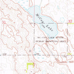 United States Geological Survey Woonsocket, SD (1973, 24000-Scale) digital map