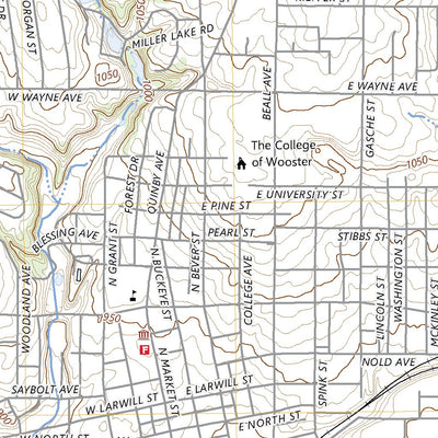 United States Geological Survey Wooster, OH (2023, 24000-Scale) digital map