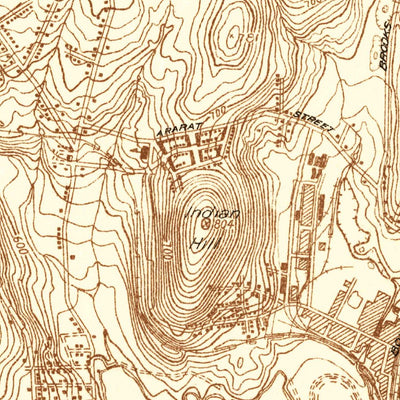 United States Geological Survey Worcester North, MA (1934, 24000-Scale) digital map