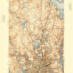 United States Geological Survey Worcester North, MA (1939, 31680-Scale) digital map