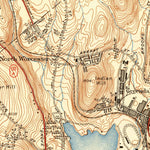 United States Geological Survey Worcester North, MA (1939, 31680-Scale) digital map