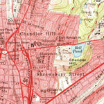 United States Geological Survey Worcester North, MA (1960, 24000-Scale) digital map