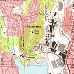 United States Geological Survey Worcester North, MA (1974, 25000-Scale) digital map