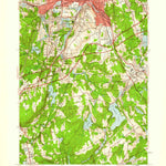 United States Geological Survey Worcester South, MA (1948, 24000-Scale) digital map