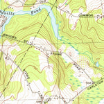 United States Geological Survey Worcester South, MA (1973, 25000-Scale) digital map