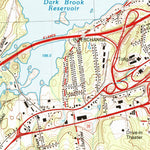 United States Geological Survey Worcester South, MA (1983, 25000-Scale) digital map
