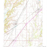 United States Geological Survey Worden, IL (1954, 24000-Scale) digital map
