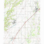 United States Geological Survey Worden, IL (1991, 24000-Scale) digital map